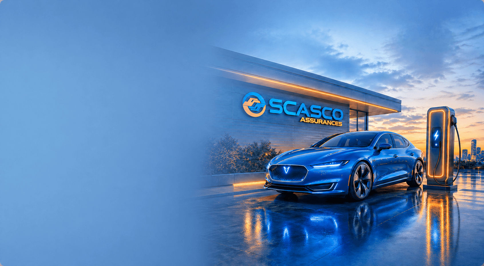 Electric Car Background